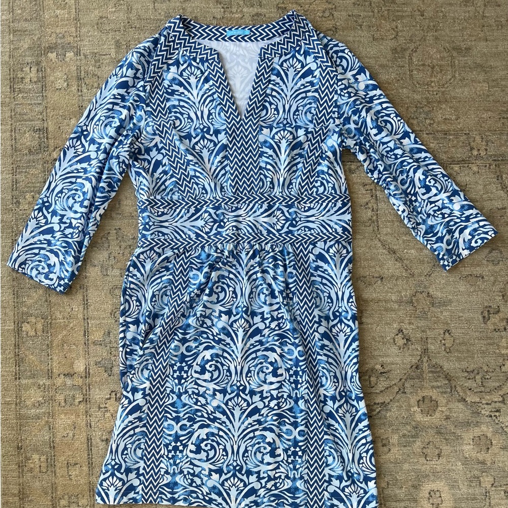 Blue dress